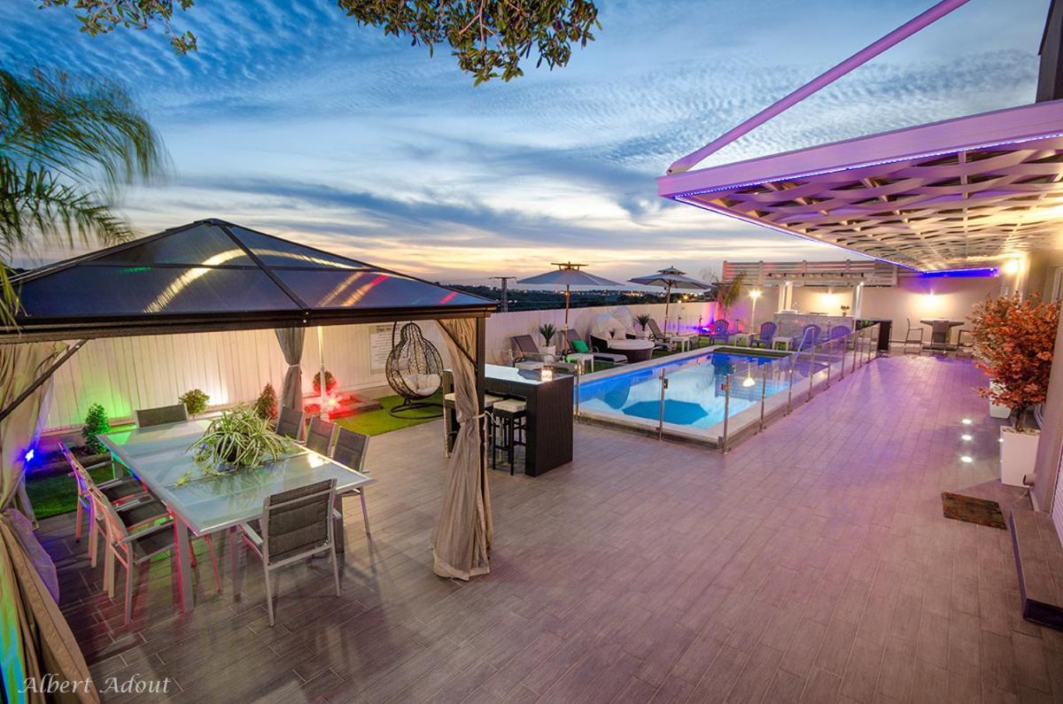 וילה כינור המלך דויד Villa Manot Esterno foto